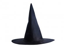 Raganaitės kepurė, juoda (1vnt.)